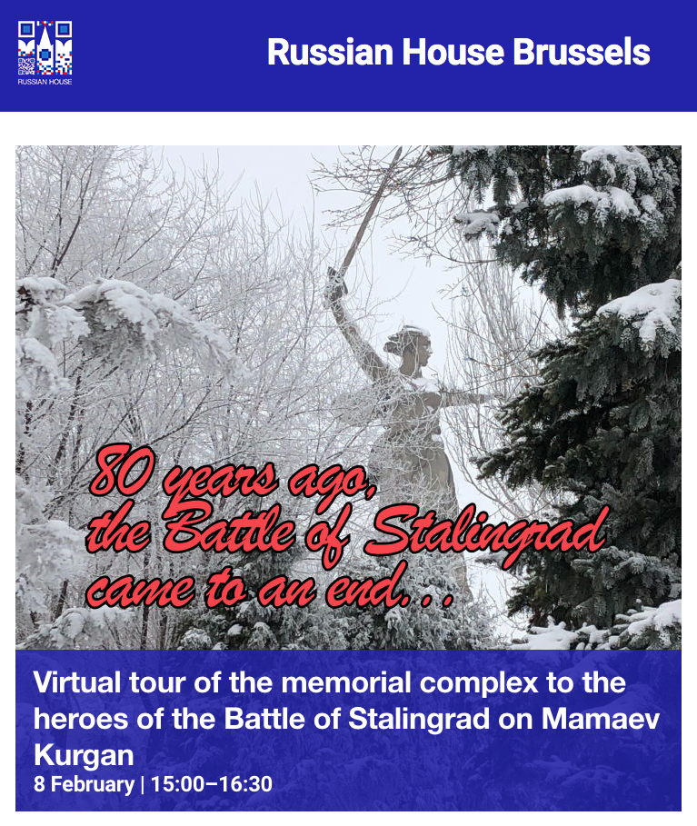 80 years ago, the battle of Staligrad came to an end...